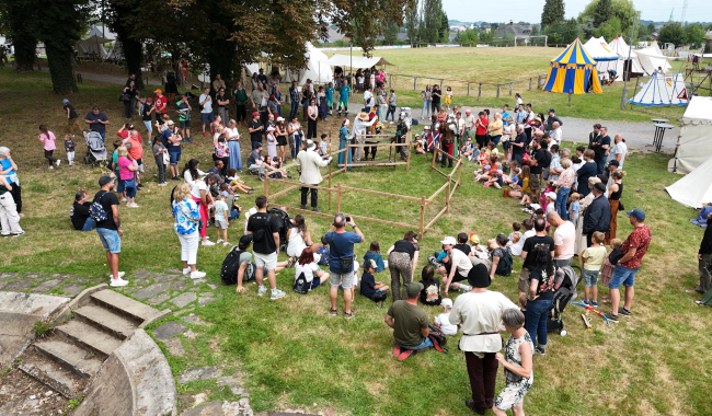 Plongée réussie dans le Moyen-Age au festival "Au fil de l'épée "