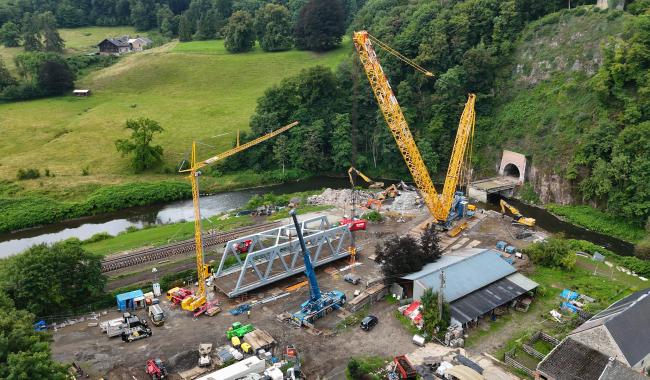 Pepinster: 5 millions d'euros pour le pont de Louheau, reconstruit pour durer