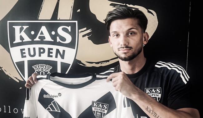 Logan Delaurier-Chaubet, nouveau renfort offensif pour l'AS Eupen