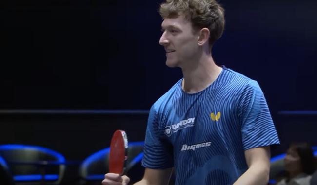Adrien Rassenfosse écrase la 5ème mondial au WTT Europe Smash en Suède!