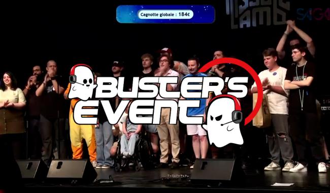 Coup d’envoi du Buster’s Event avec la voix de Pokémon