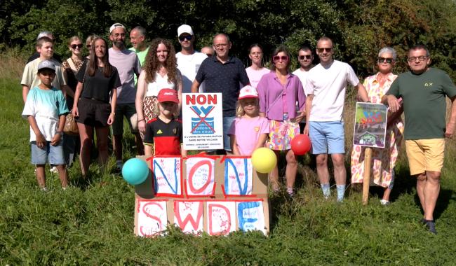 Chôdes: les riverains ne veulent pas de la station de la SWDE dans leur colline