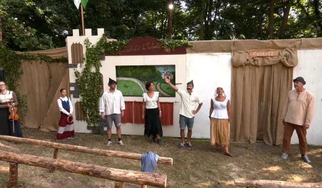 Dernières répétitions pour la Foire Médiévale de Franchimont