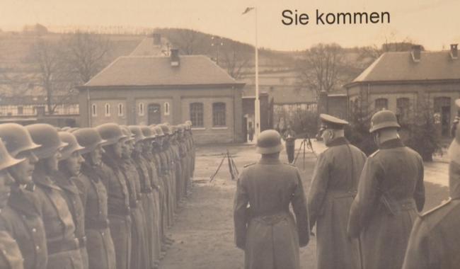 "Sie kommen - Ils arrivent", 560 photos du 10 mai 1940 dans les Cantons de l'Est...