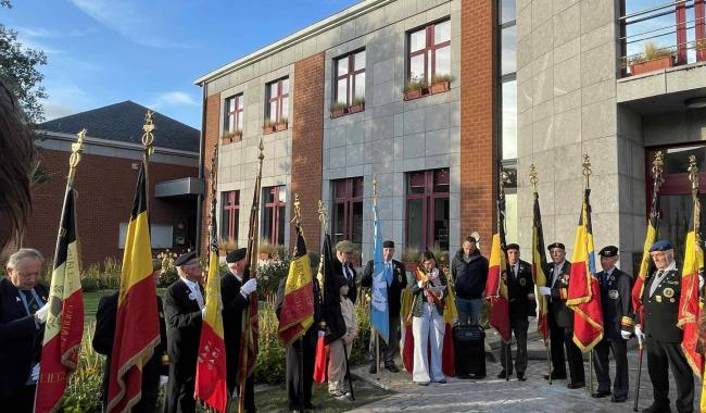 Inauguration du Monument de la Paix à Plombières