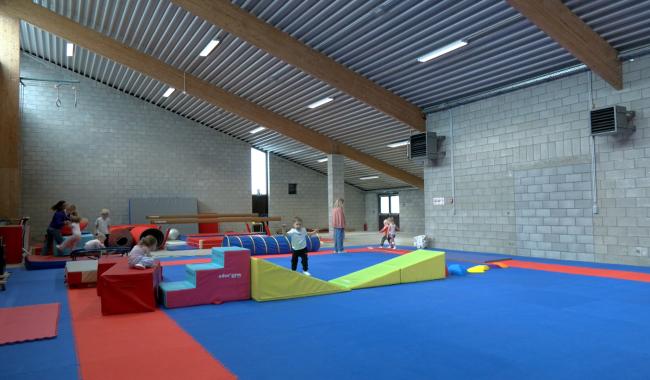 La petite salle du centre sportif de Dolhain remise à neuf