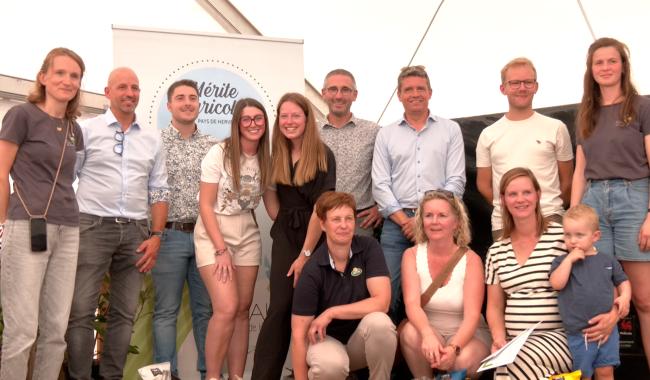 Christine Bosch remporte le prix du mérite agricole du Pays de Herve