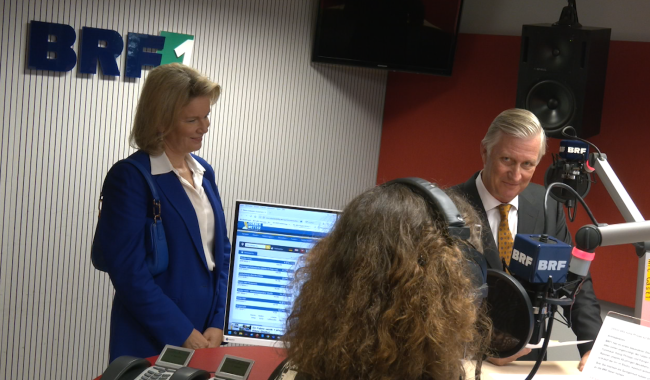 Visite royale pour les 80 ans de la BRF