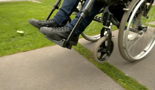 Une mise en situation de handicap pour une meilleure prise de conscience à Malmedy