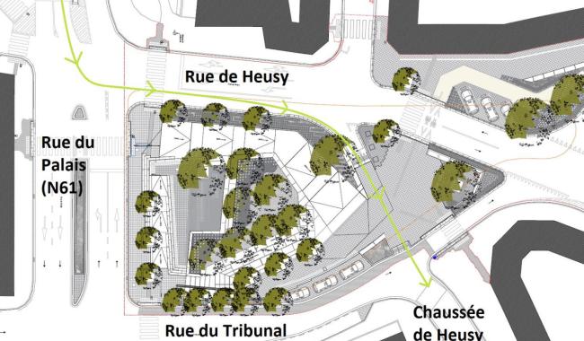 Verviers : le carrefour de la Porte de Heusy va être modifié