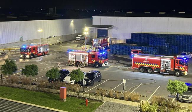 Incendie maîtrisé à l’usine Essity à Stembert : un ouvrier légèrement intoxiqué