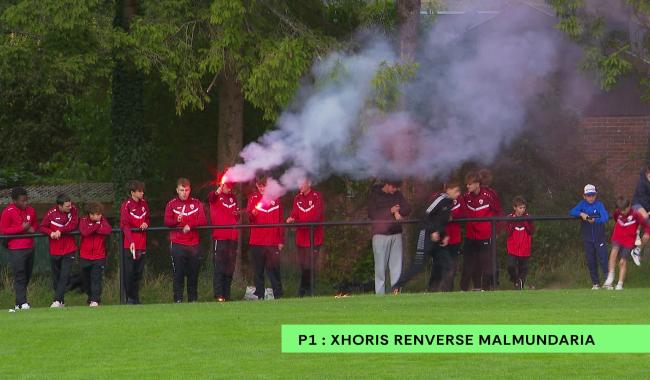 Malmedy s'incline à Xhoris, désormais seul leader de P1