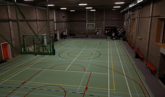 Une salle flambant neuve et durable à Henri-Chapelle