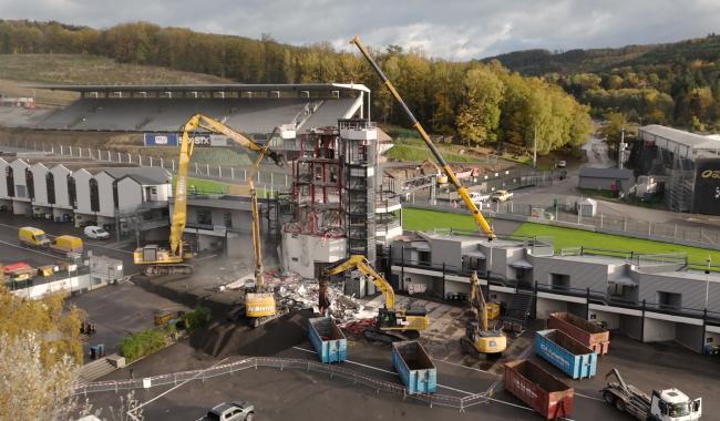La Tour Uniroyal : un symbole de Spa-Francorchamps prête à passer le relais