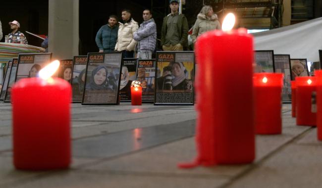 Mobilisation citoyenne pour Gaza à Verviers