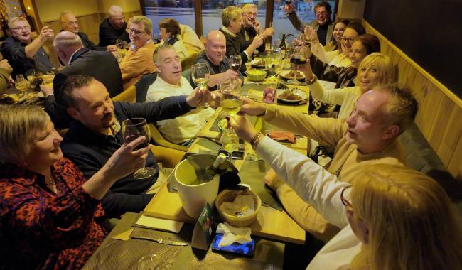 250 Verviétois au restaurant pour la bonne cause à Verviers