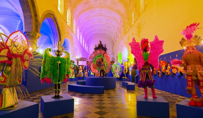 De Herve à Rio : les costumes flamboyants d'Alain Taillard s’exposent à Liège