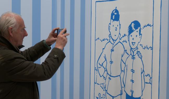 Une centaine de tintinophiles réunis à Spa avec Jean-Pierre Talbot
