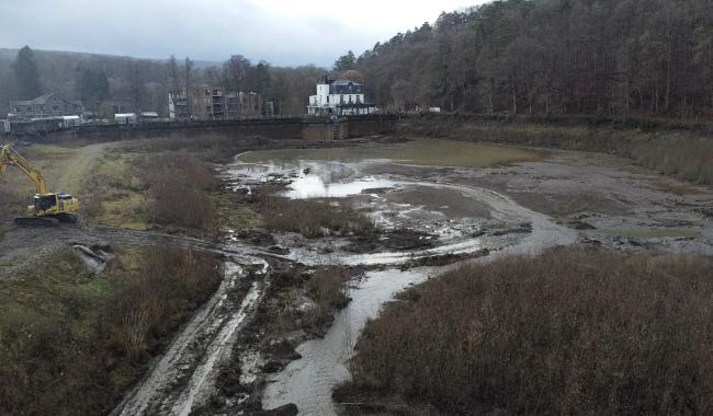 Le chantier du lac de Warfaaz a débuté!