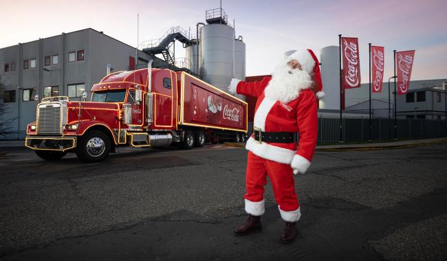 Verviers accueille le mythique camion Coca-Cola ce dimanche