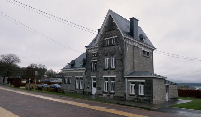 L’ancienne gare au cœur des projets 2026 à Lierneux