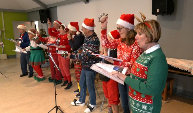 Les Verviclowns amènent la magie de Noël à la résidence La Lainière