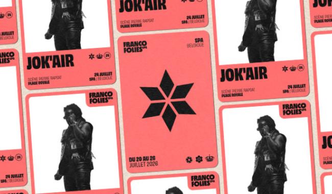 JOK'AIR en exclusivité belge cet été à Spa, le même soir que GIMS !