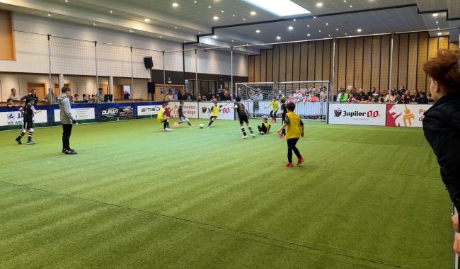 Waimes, temple du foot en salle pour les jeunes