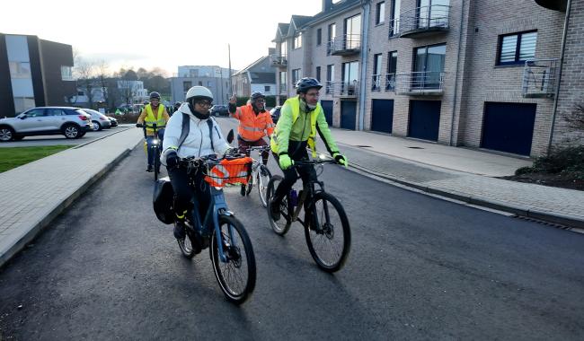 Premiers coups de pédale pour le nouveau groupe Avello de Welkenraedt