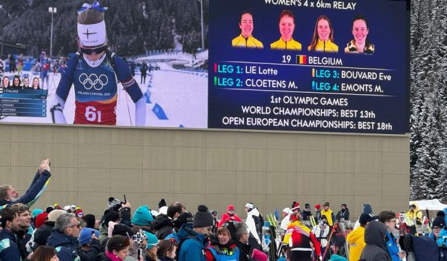 La Calaminoise Marisa Emonts  a marqué l’histoire du biathlon belge à Antholz