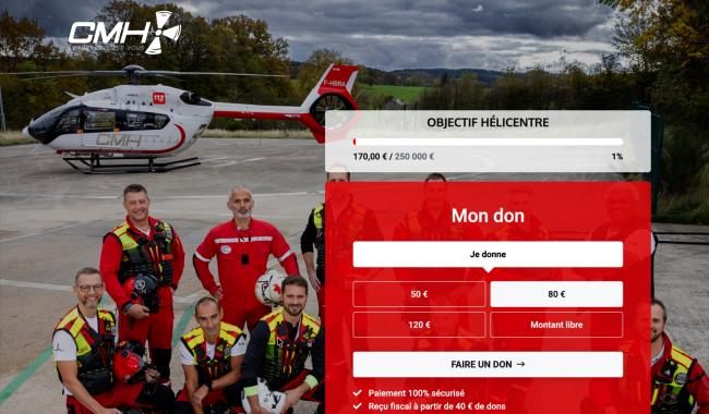 Le CMH lance un appel aux dons pour aménager son nouvel Hélicentre