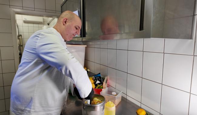 Le glacier Fabio Marasti de Heusy en finale mondiale à Las Vegas