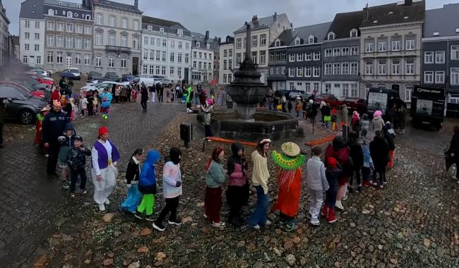 Stavelot : les élèves de l'Athénée ont lancé les festivités du Laetare