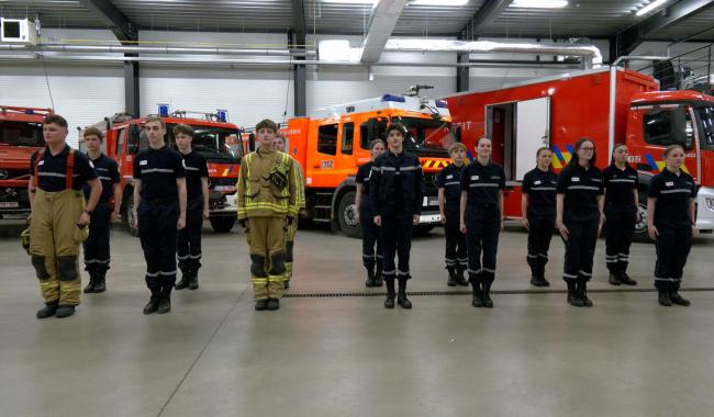 L'école des cadets, pour réaliser son rêve de devenir pompier