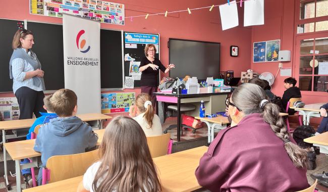 Dolhain: des élèves plongés dans la réalité des reporters de guerre