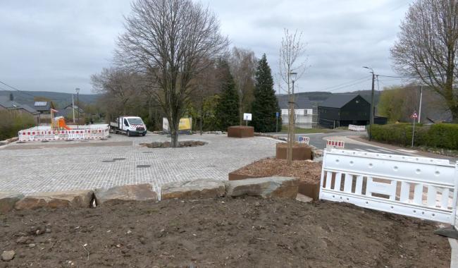 Desnié : une nouvelle place de village et une circulation réorganisée