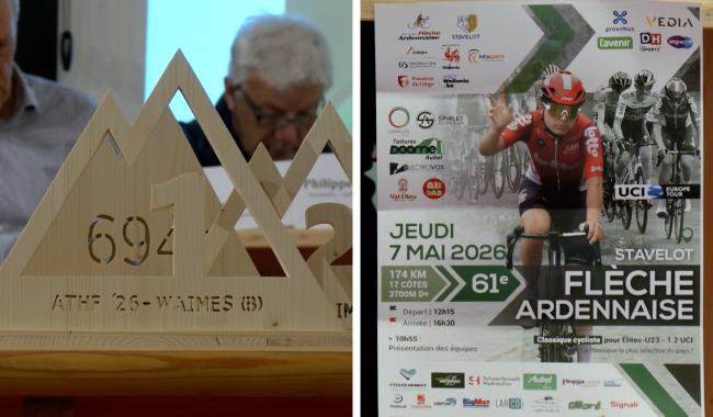 Deux plateaux pour l'asbl Société Flèche Ardennaise