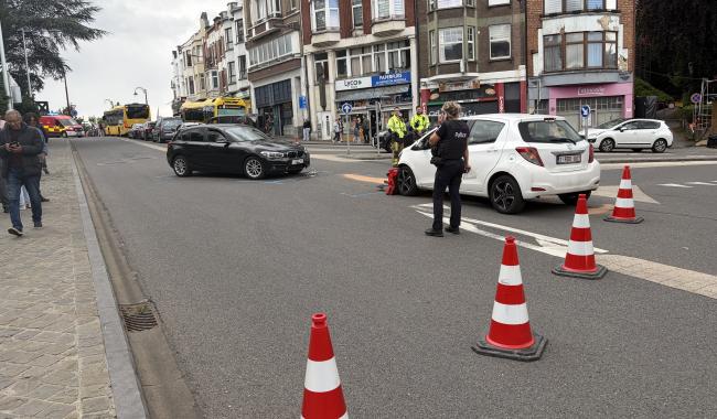 Collision à Verviers : circulation perturbée place de la Victoire