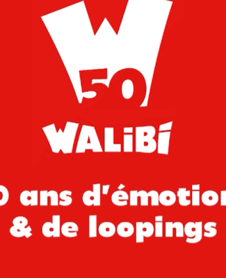 Walibi 50 ans de looping et d'émotions