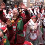 Le Rosenmontag de La Calamine défie la météo !