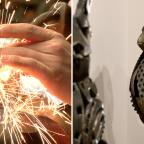 Ce Jalhaytois sculpte des animaux au départ de déchets métalliques