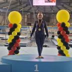 Retour gagnant pour Wendy Taine, sacrée championne de Belgique de GR !
