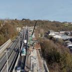 Chantier du viaduc de Lambermont : le basculement de circulation prévu ce jeudi