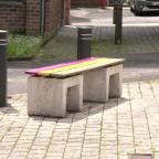 Dison : des bancs en bois recyclé redonnent vie à l’espace Octave Tiquet