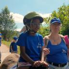 Une dizaine d'enfants malvoyants en stage au Fagotin à Stoumont