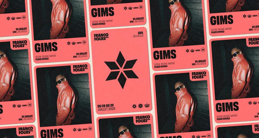 GIMS fera son grand retour aux Francofolies de Spa en 2026
