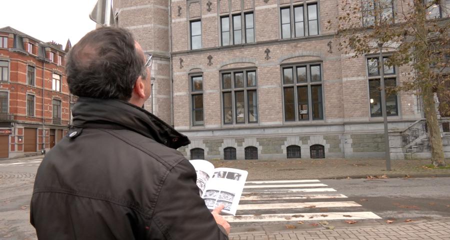Verviers, le Nez en l'Air, le nouveau livre de Claude Yvens