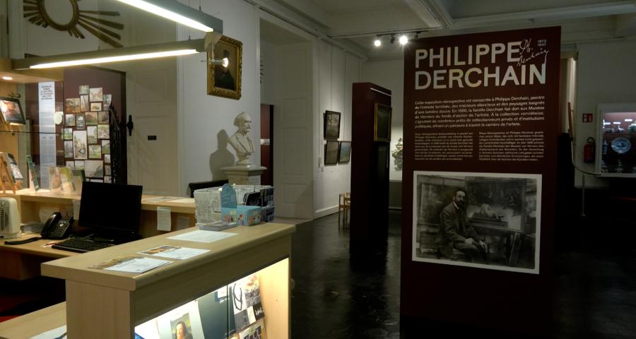 Une expo traduite en 3 langues sur l'intimiste Philippe Derchain
