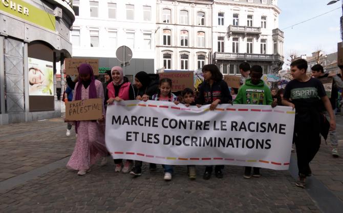 De Verviers à Dison, environ 300 personnes ont marché contre le racisme et les discriminations