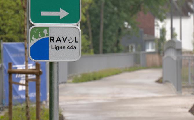Spa : nouveau tronçon pour la ligne de RAVel 44a